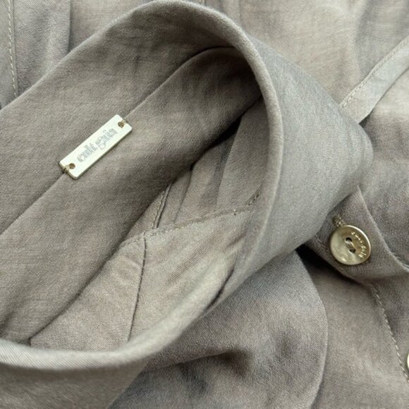 🆕 CULT GAIA 🧿 NWOT Romia Button-Detail Dress, Affogato Brown - Sz S - Picture 14 of 15